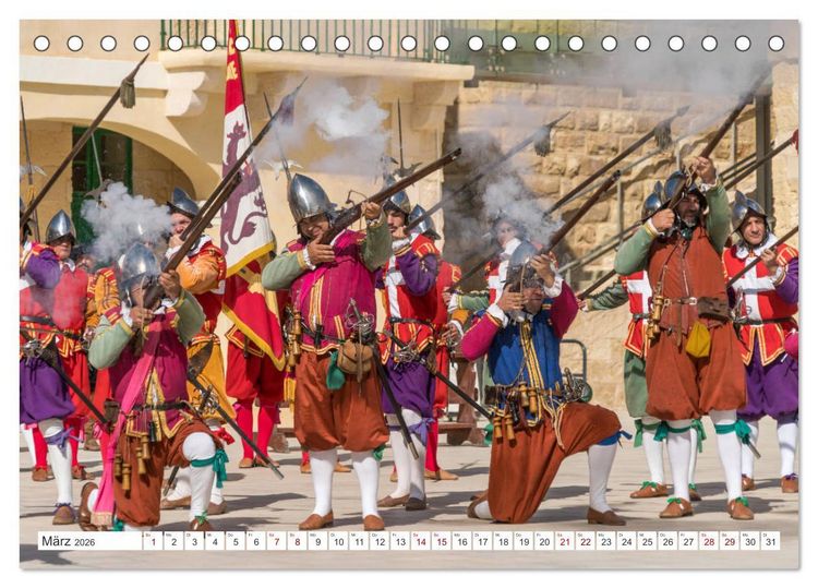 Produktbild: Malta - Gozo und Comino (Tischkalender 2026 DIN A5 quer), CALVENDO Monatskalender