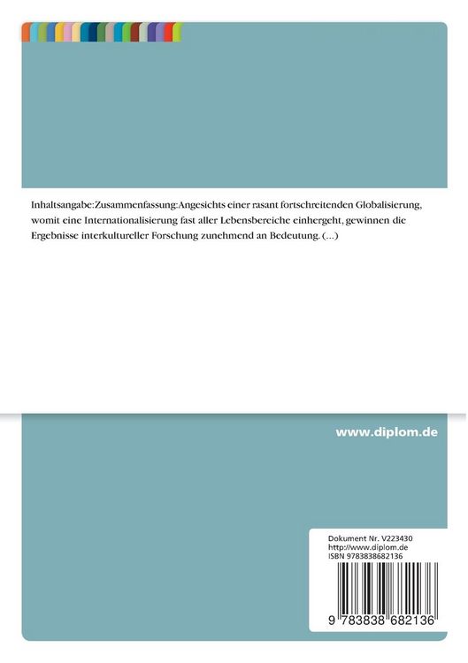 Produktbild: Pers&ouml;nlichkeitsmerkmale als Bedingungsvariable Interkultureller Handlungskompetenz