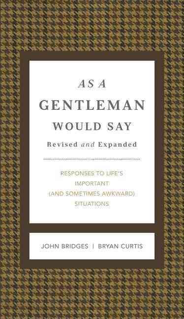 Produktbild: As a Gentleman Would Say Revised and Expanded