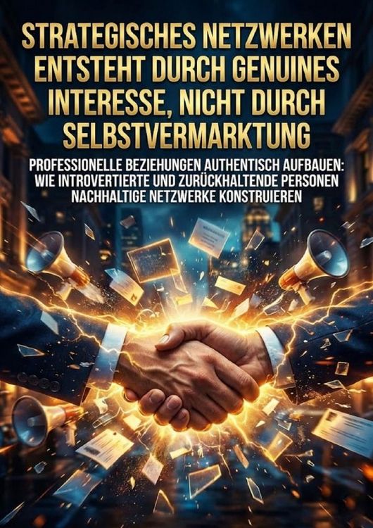 Produktbild: Strategisches Netzwerken Entsteht Durch Genuines Interesse, Nicht Durch Selbstvermarktung
