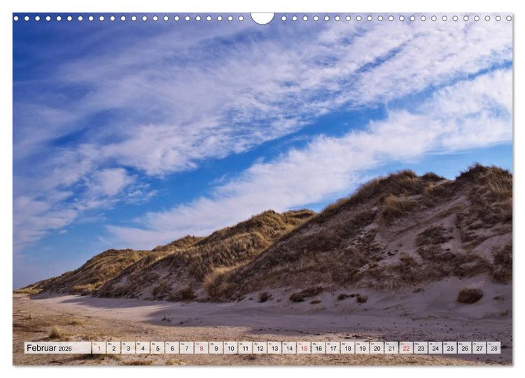 Produktbild: Nordseeinsel Amrum (Wandkalender 2026 DIN A3 quer), CALVENDO Monatskalender