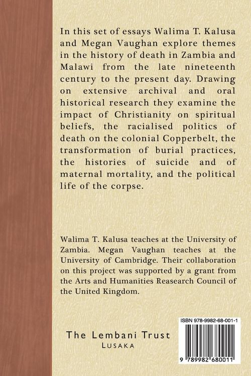 Produktbild: Death, Belief and Politics in Central African History