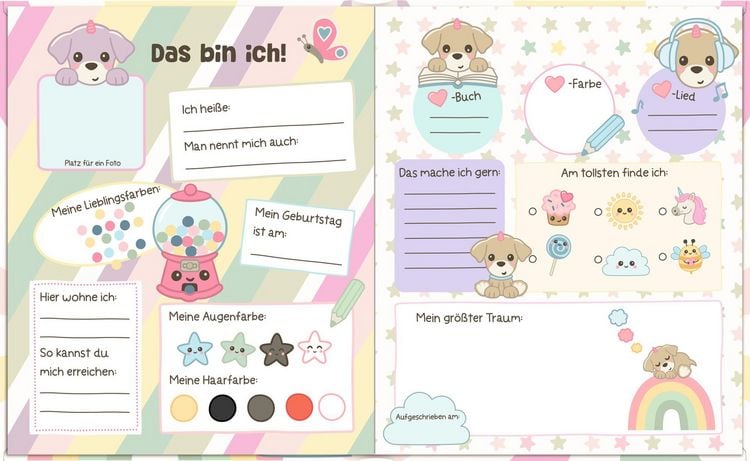 Produktbild: Freundebuch &ndash; Alle meine Freunde