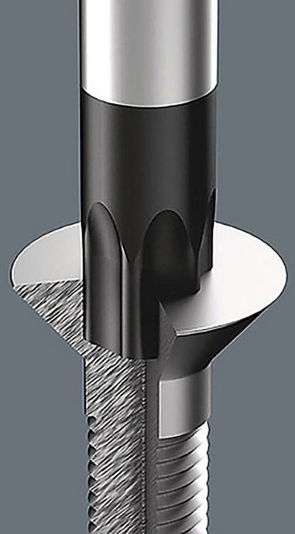 Produktbild: Wera 367 Werkstatt Torx-Schraubendreher Gr&ouml;&szlig;e (Schraubendreher) T 8 Klingenl&auml;nge: 60 mm 1 St.