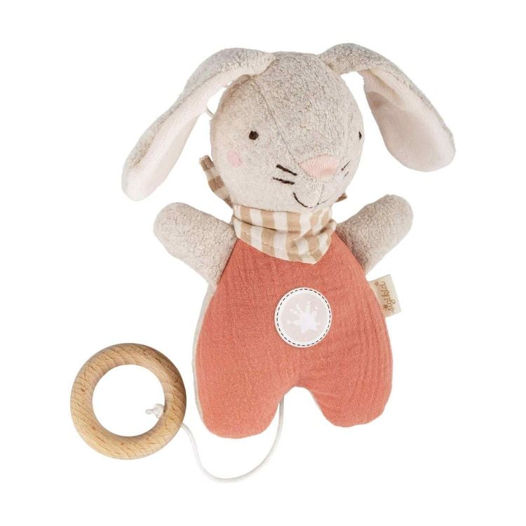 Produktbild: sigikid 39928 - Musselin Spieluhr Hase Tiny Tissues