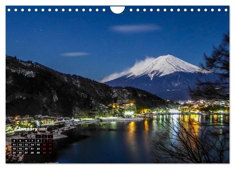 Produktbild: Amazing Fuji-San (Wall Calendar 2027 DIN A4 landscape), CALVENDO 12 Month Wall Calendar