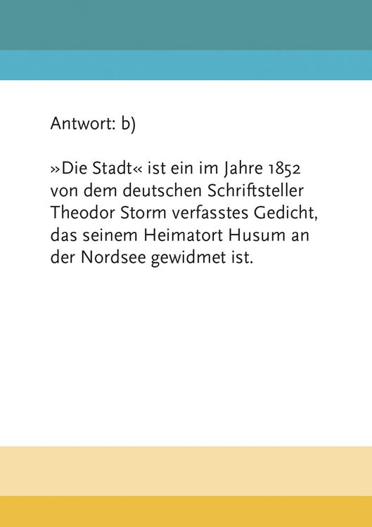 Produktbild: Das K&uuml;sten-Quiz