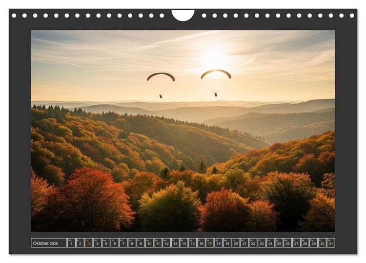 Produktbild: Aktives Sauerland (Wandkalender 2026 DIN A4 quer), CALVENDO Monatskalender