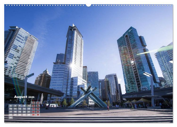 Produktbild: Vancouver & British Columbia (hochwertiger Premium Wandkalender 2026 DIN A2 quer), Kunstdruck in Hochglanz