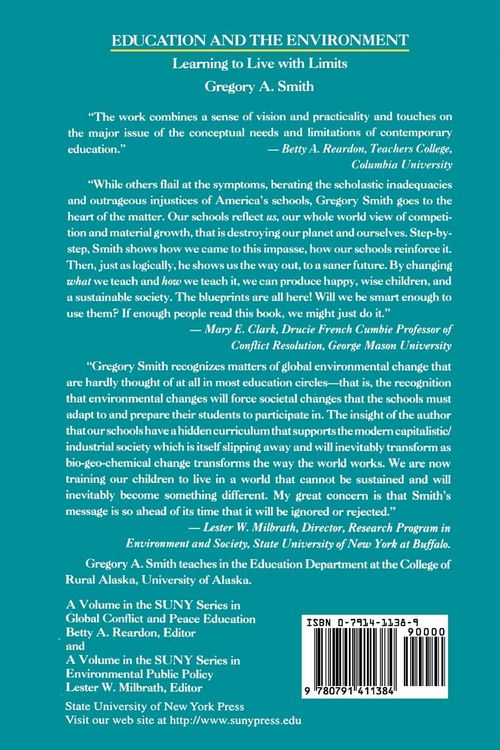 Produktbild: Education and the Environment