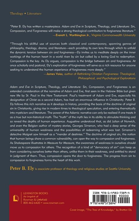 Produktbild: Adam and Eve in Scripture, Theology, and Literature