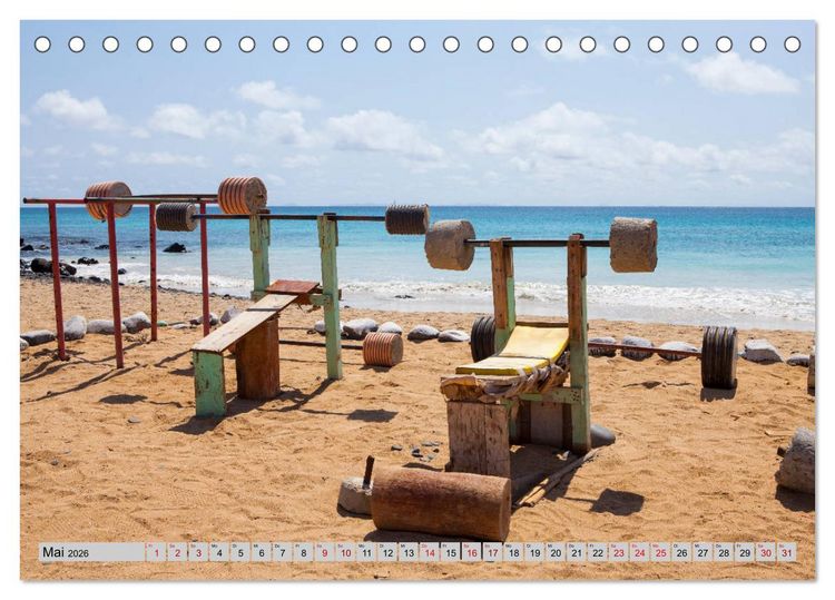 Produktbild: Sal - Strandperle der Kapverden (Tischkalender 2026 DIN A5 quer), CALVENDO Monatskalender