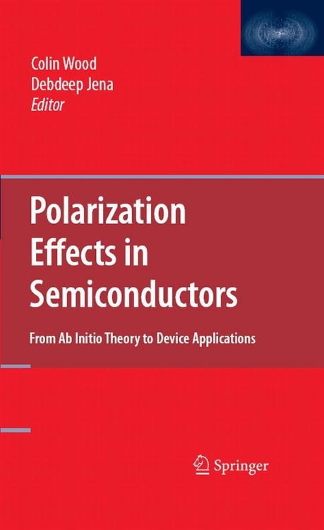 Produktbild: Polarization Effects in Semiconductors