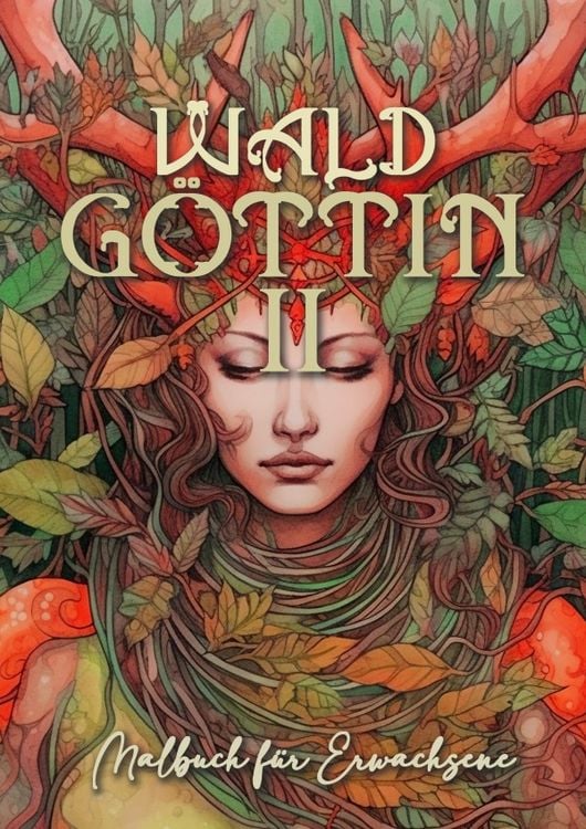 Produktbild: Waldg&ouml;ttin Malbuch f&uuml;r Erwachsene 2