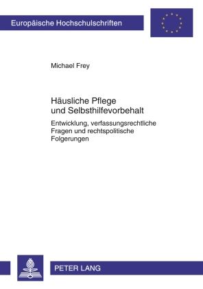 Produktbild: Haeusliche Pflege und Selbsthilfevorbehalt