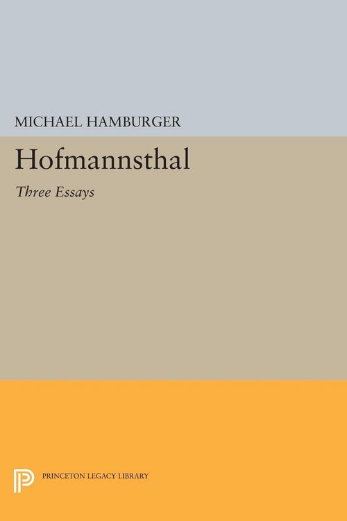Produktbild: Hofmannsthal