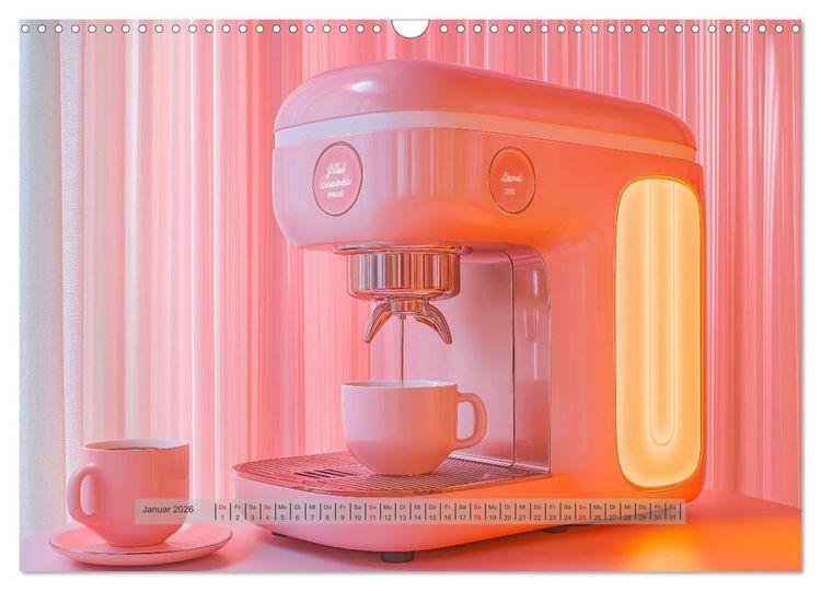 Produktbild: Dein Kaffeegenuss (Wandkalender 2026 DIN A3 quer), CALVENDO Monatskalender