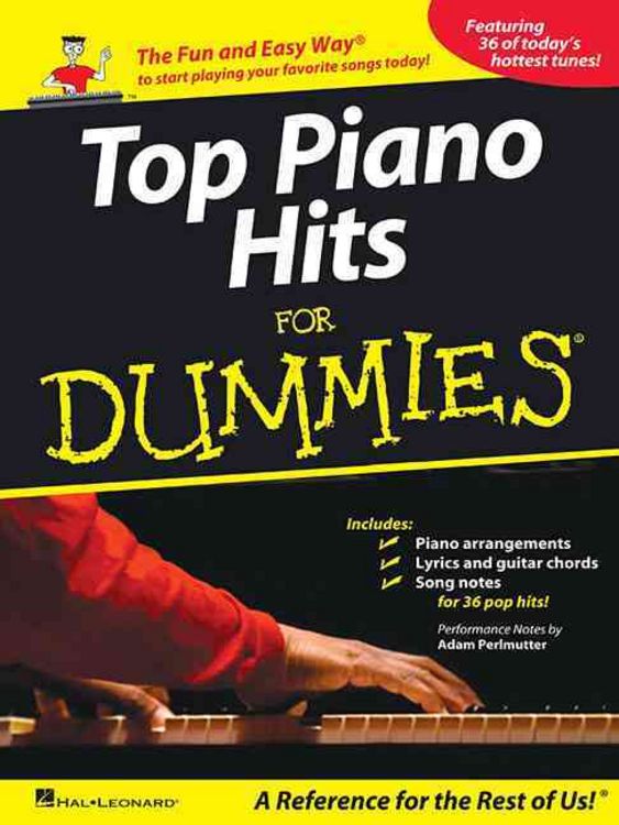 Produktbild: Top Piano Hits For Dummies