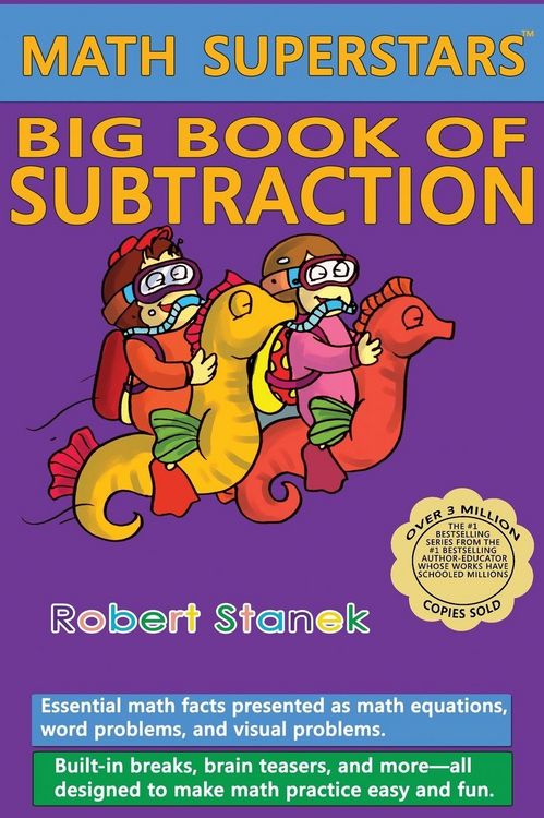 Produktbild: Math Superstars Big Book of Subtraction, Library Hardcover Edition