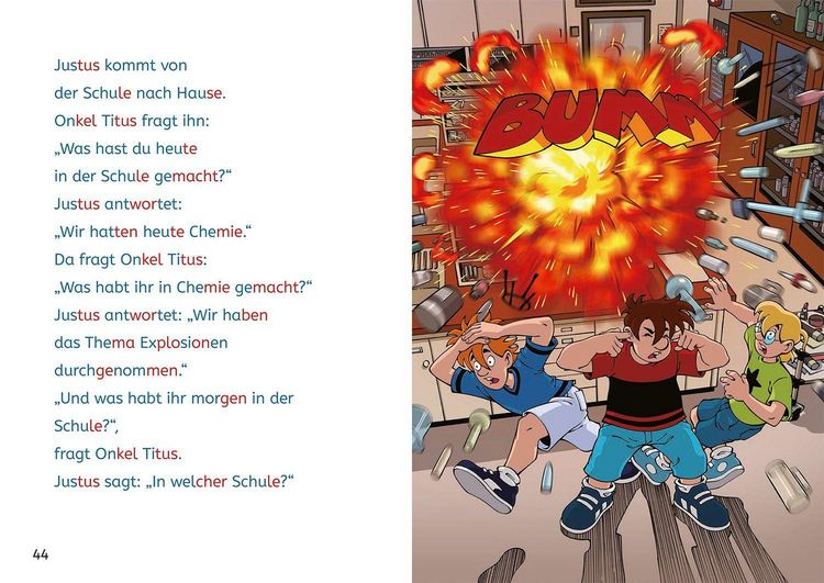 Produktbild: Die drei ??? Kids, B&uuml;cherhelden 1. Klasse, Witze zum Lesenlernen