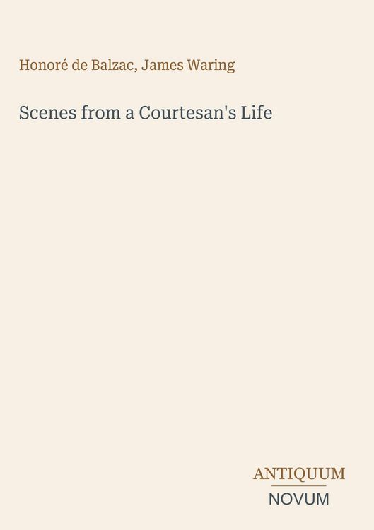 Produktbild: Scenes from a Courtesan's Life