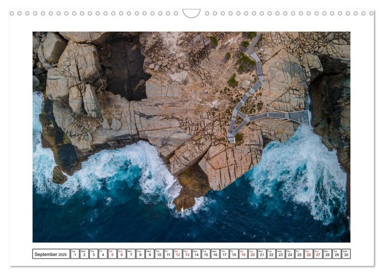 Produktbild: Seascapes of Western Australia (Wall Calendar 2026 DIN A3 landscape), CALVENDO 12 Month Wall Calendar