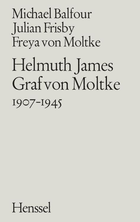 Produktbild: Helmuth James Graf von Moltke 1907&ndash;1945