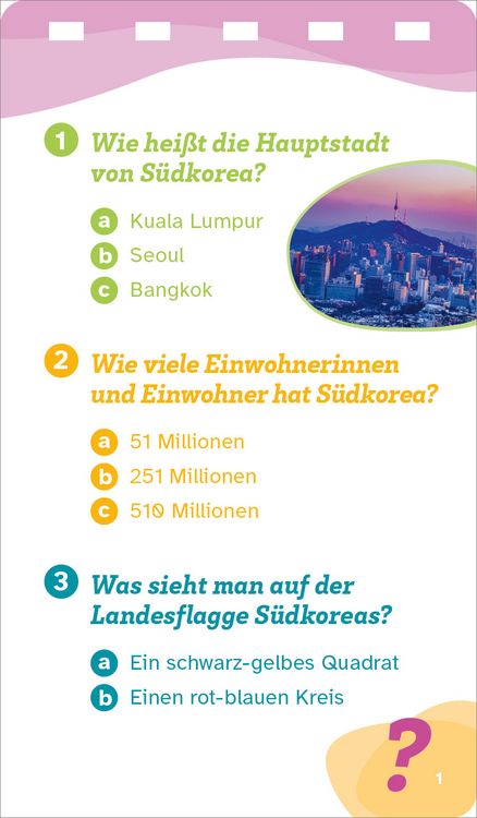Produktbild: WAS IST WAS Quiz S&uuml;dkorea