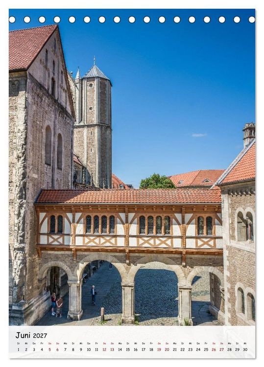 Produktbild: Braunschweig - Mittelalterliche L&ouml;wenstadt (Tischkalender 2027 DIN A5 hoch), CALVENDO Monatskalender