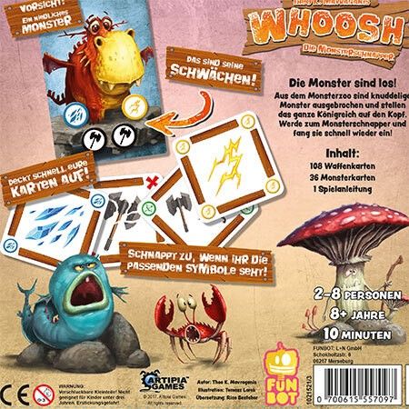 Produktbild: Whoosh: Die Monsterschnapper