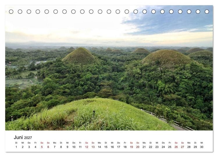 Produktbild: Philippinen - Faszinierende Inselwelten (Tischkalender 2027 DIN A5 quer), CALVENDO Monatskalender