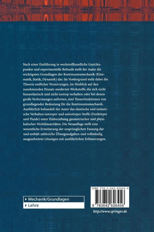 Produktbild: Kontinuumsmechanik