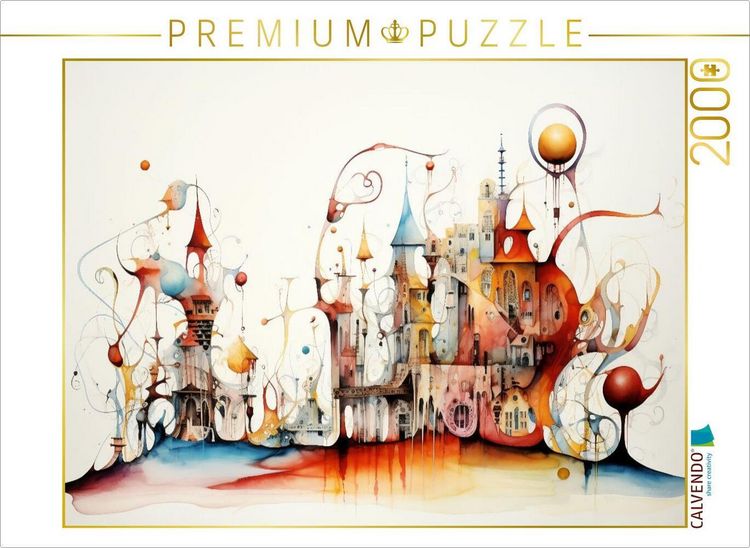 Produktbild: CALVENDO Puzzle Ein Motiv aus dem Kalender "Kuriose H&auml;user" | 2000 Teile Lege-Gr&ouml;&szlig;e 90x67cm Foto-Puzzle f&uuml;r gl&uuml;ckliche Stunden