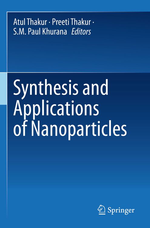Produktbild: Synthesis and Applications of Nanoparticles