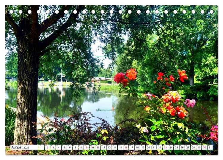 Produktbild: Oranienburg - Kleinod an der Havel (Tischkalender 2026 DIN A5 quer), CALVENDO Monatskalender