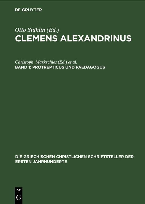 Produktbild: Protrepticus und Paedagogus