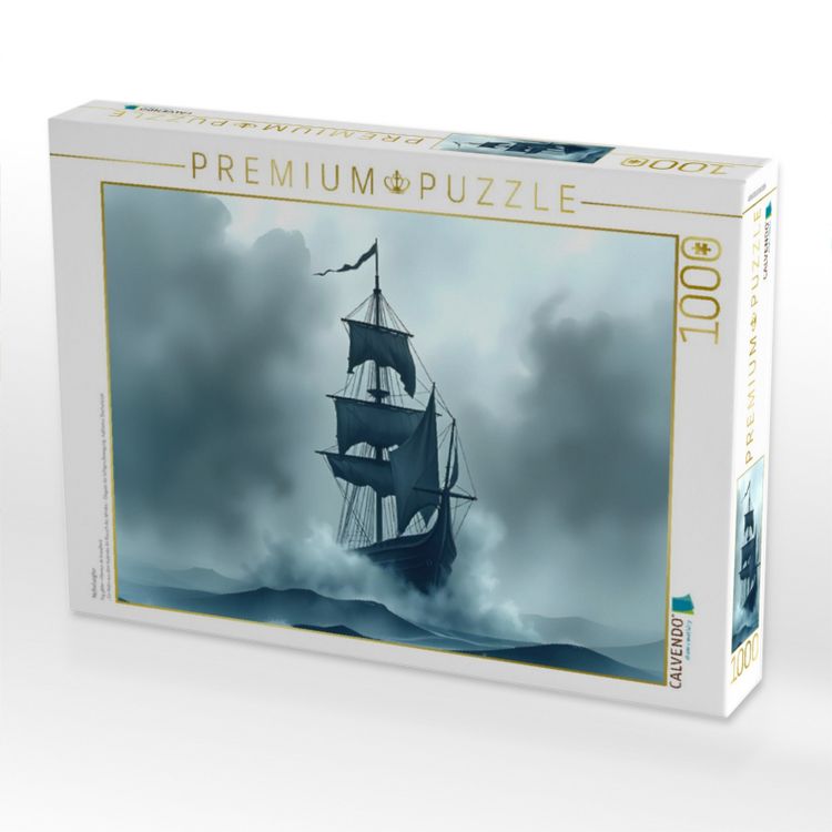 Produktbild: CALVENDO Puzzle Nebelsegler | 1000 Teile Lege-Gr&ouml;&szlig;e 64x48cm Foto-Puzzle f&uuml;r gl&uuml;ckliche Stunden