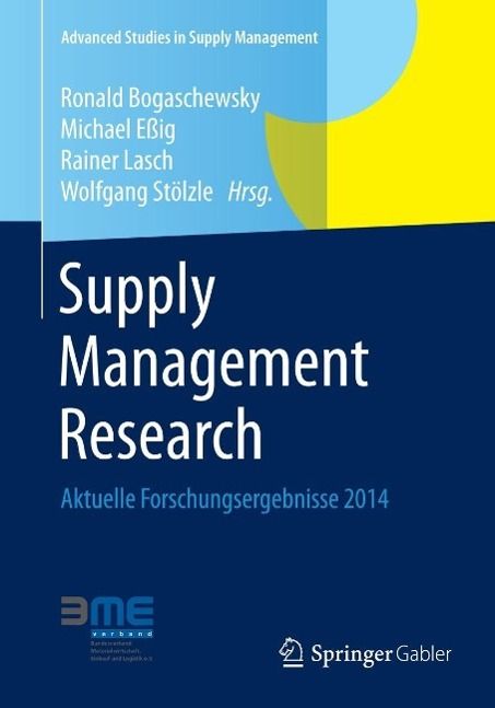 Produktbild: Supply Management Research