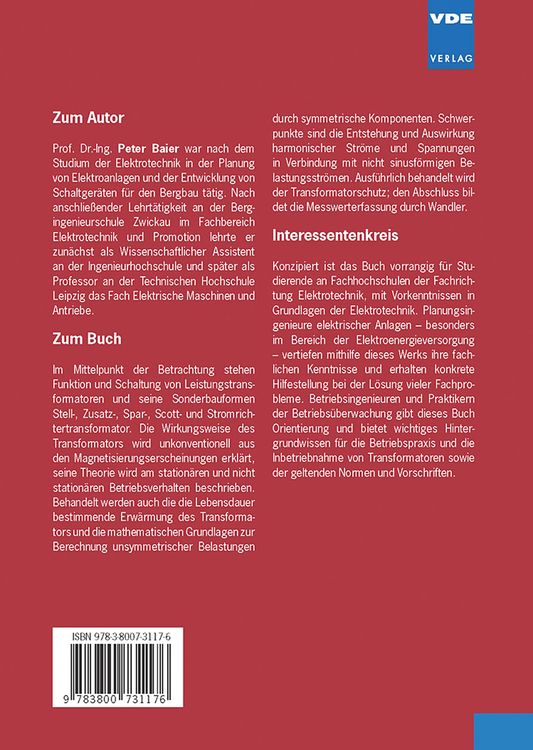 Produktbild: Dreiphasen-Leistungstransformatoren
