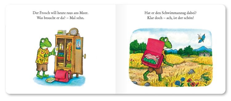 Produktbild: Der Frosch freut sich aufs Meer