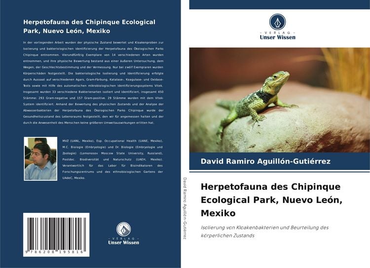 Produktbild: Herpetofauna des Chipinque Ecological Park, Nuevo Le&oacute;n, Mexiko