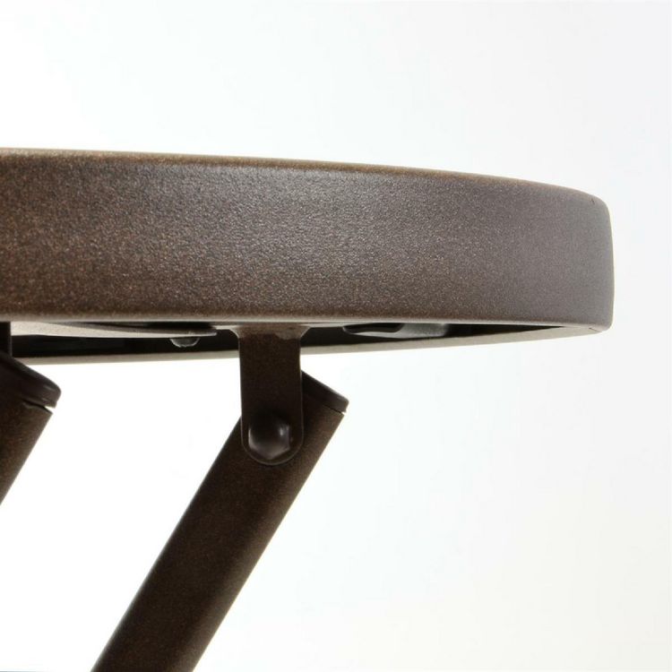 Produktbild: 3-tlg. Bistroset Balkon Stuhl Tisch Set Braun