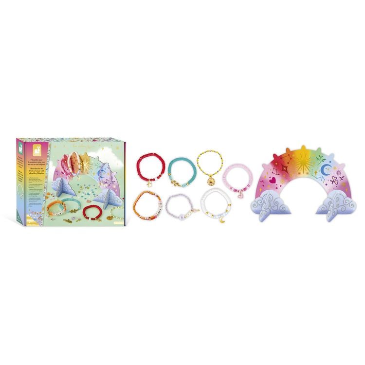Produktbild: Bastel-Schmuckset mit 1 anderen Armband f&uuml;r jeden Tag (7 Schmuckst&uuml;cke)