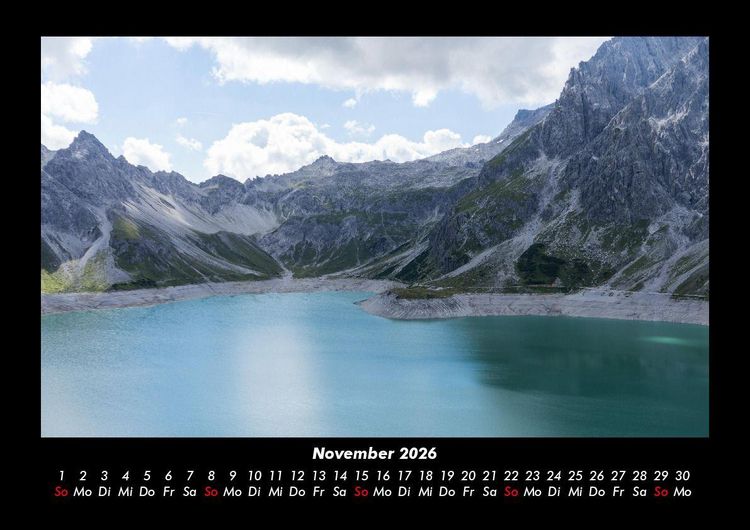 Produktbild: Berge 2026 Fotokalender DIN A3