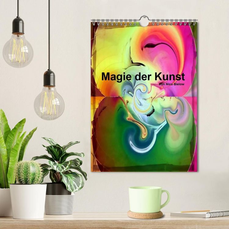 Produktbild: Magie der Kunst von Nico Bielow (Wandkalender 2027 DIN A4 hoch), CALVENDO Monatskalender