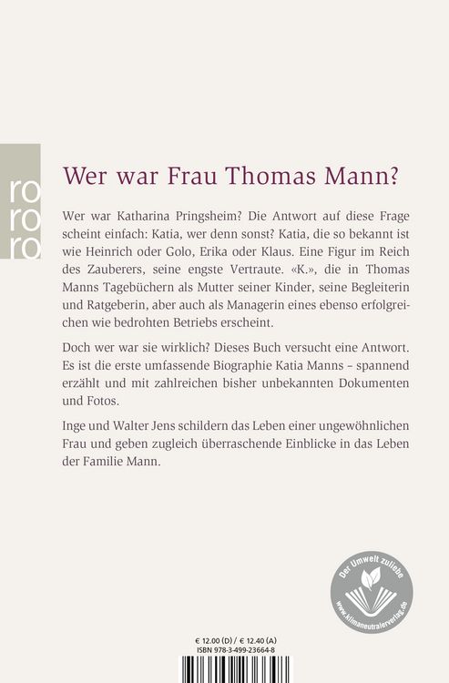 Produktbild: Frau Thomas Mann