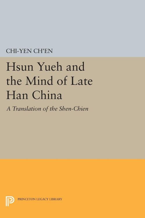 Produktbild: Hsun Yueh and the Mind of Late Han China
