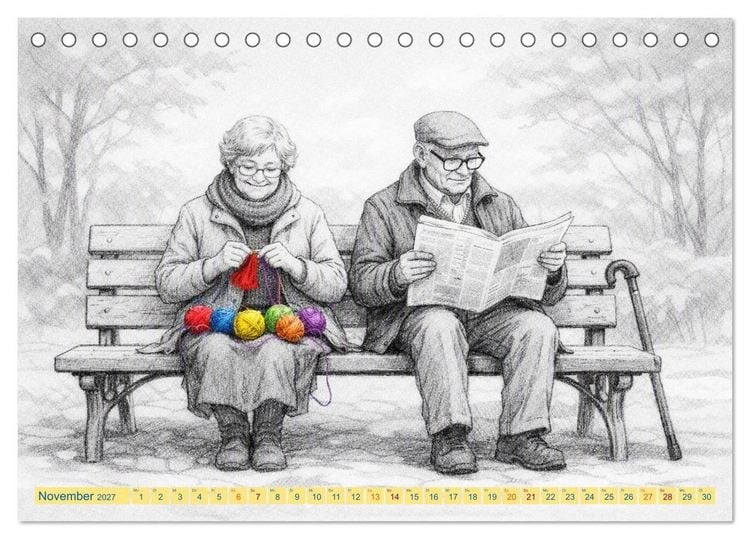 Produktbild: Farben des Augenblicks - Momente, die bleiben (Tischkalender 2027 DIN A5 quer), CALVENDO Monatskalender