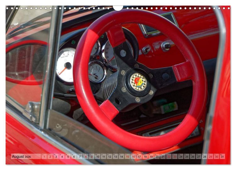 Produktbild: Cinquecento Der kleine Italiener - 60 Jahre zeitloses Kultobjekt (Wandkalender 2026 DIN A3 quer), CALVENDO Monatskalender
