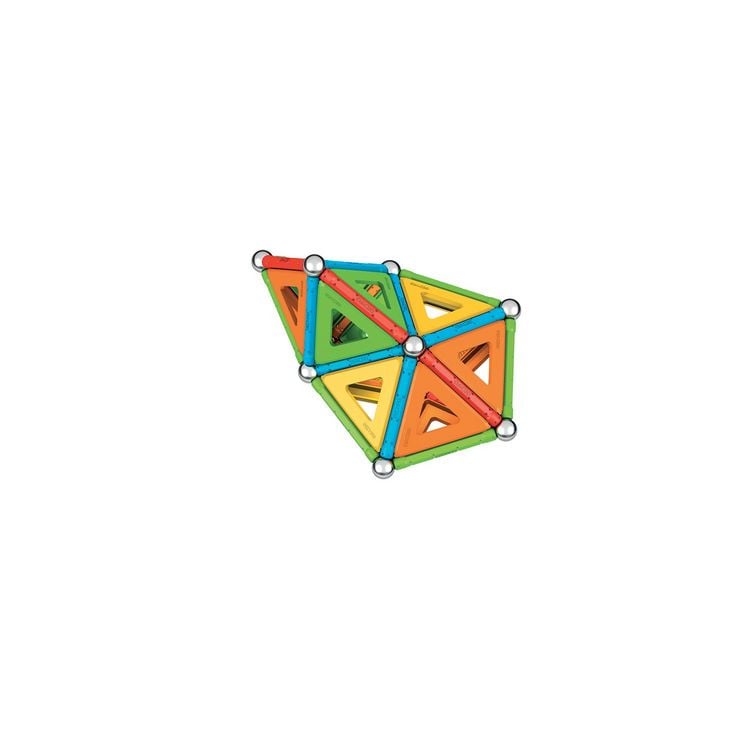 Produktbild: Invento 507059 - Geomag Classic Supercolor Panels Recycled 78 pcs, Magnetischer Baukasten, Magnetspielzeuge